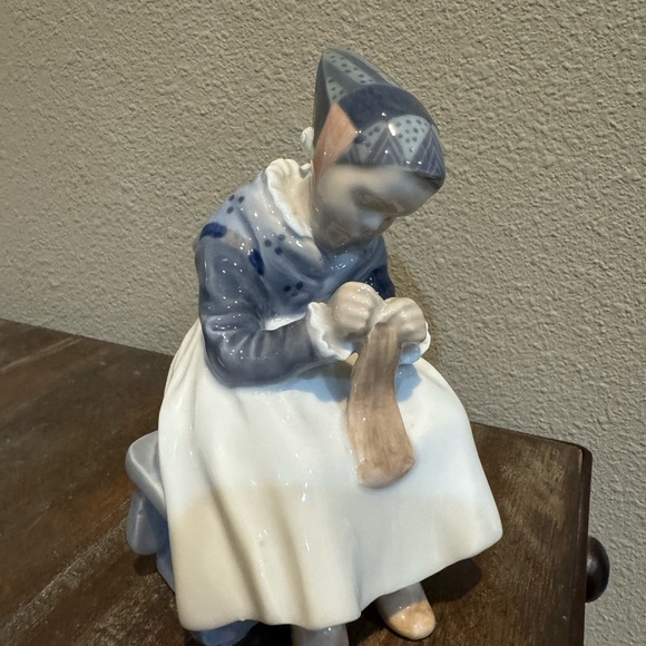 Royal Copenhagen Other - Royal Copenhagen porcelain figurine “Amager Girl"